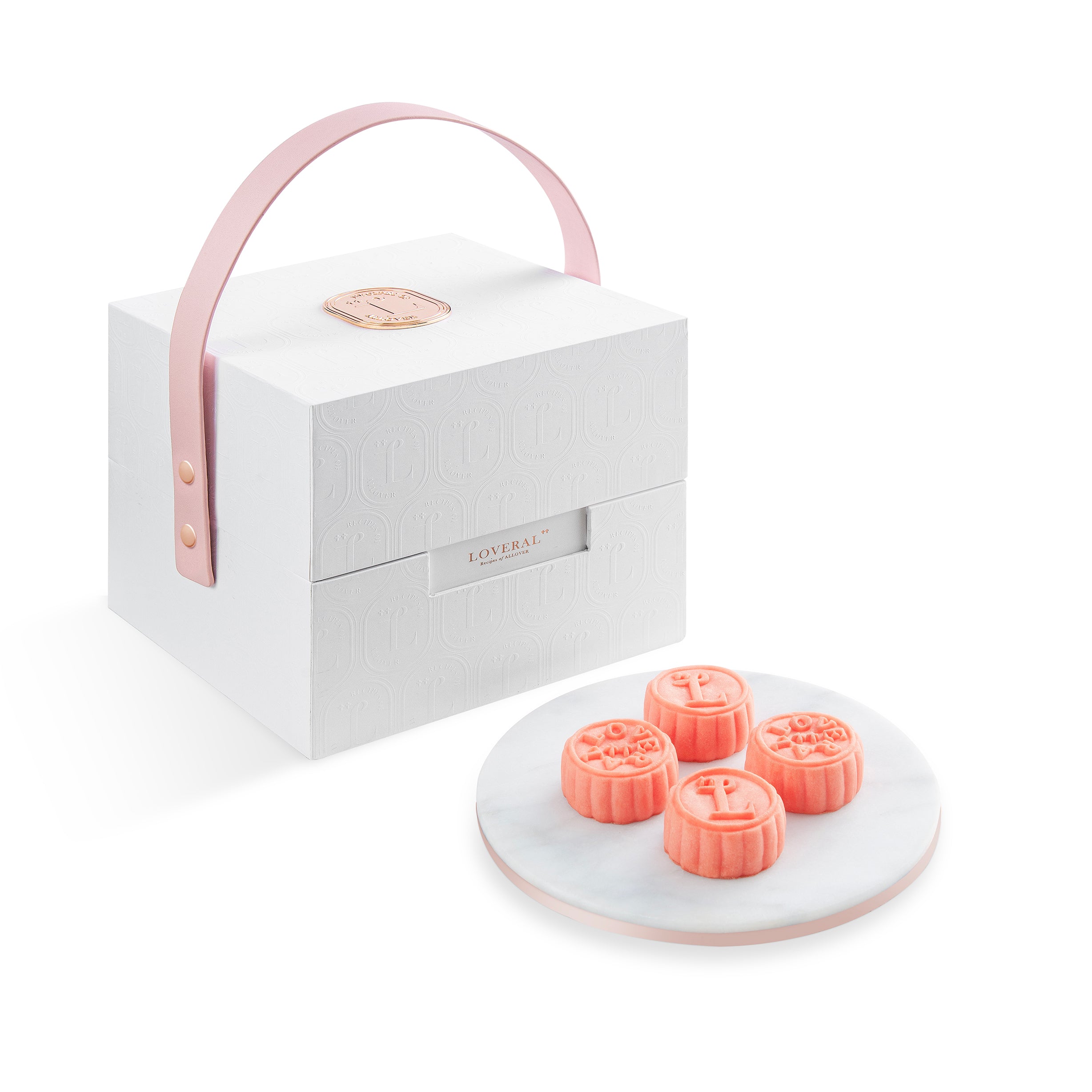粉紅奶黃月餅禮盒 (8件裝)